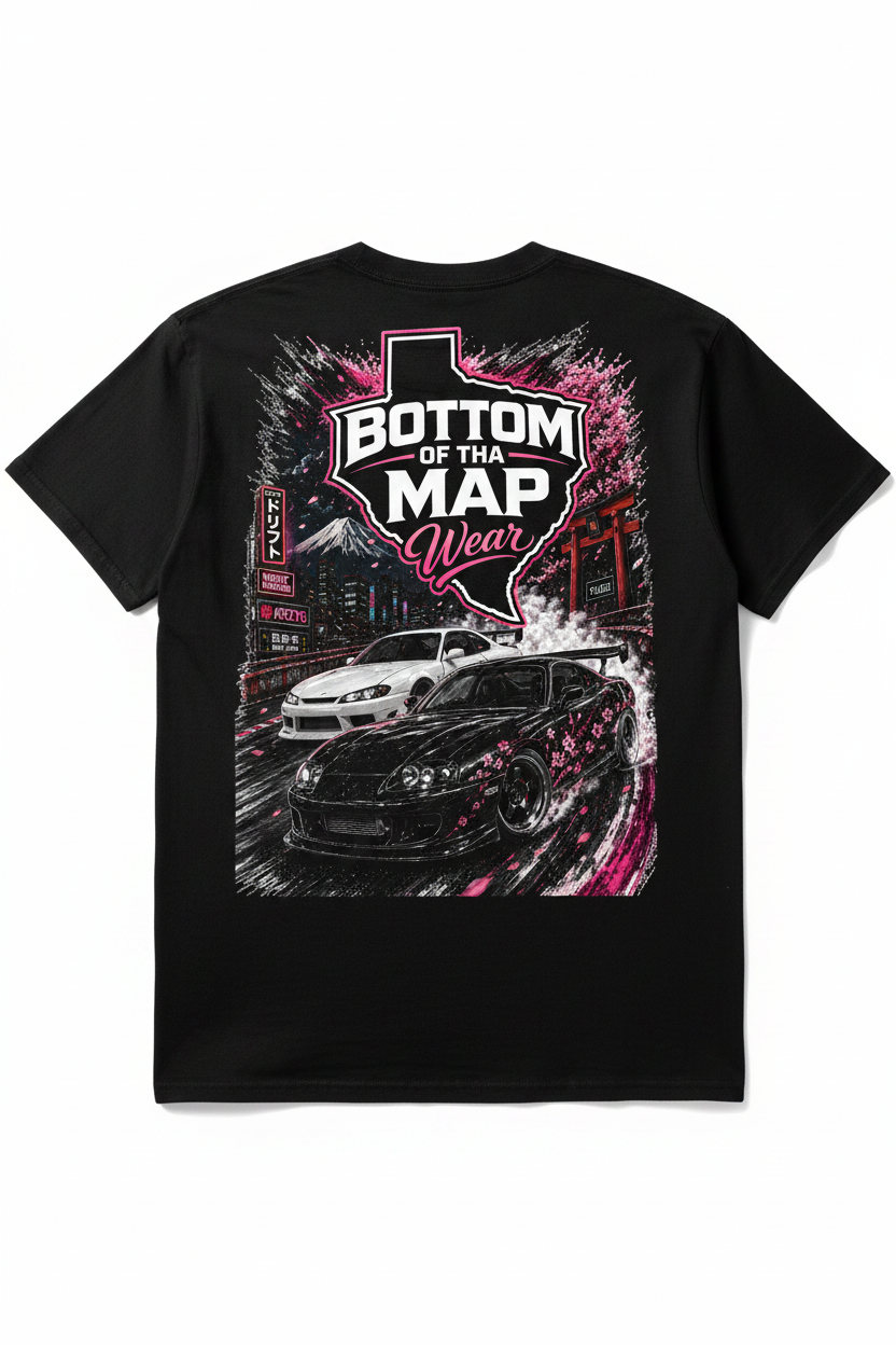 Drift Tee Black Back