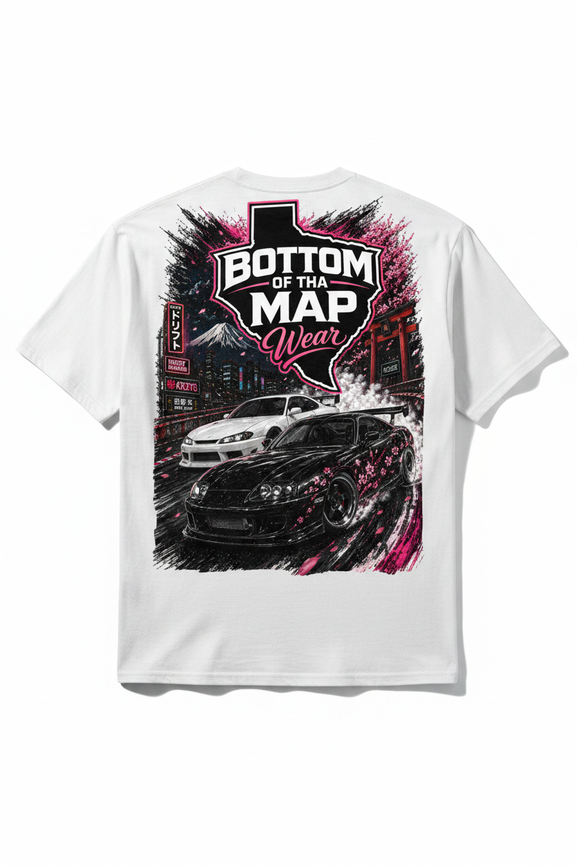 Drift Tee White Back